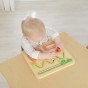 MASTERKIDZ Montessori labirintinė traukinio lenta žaidimas