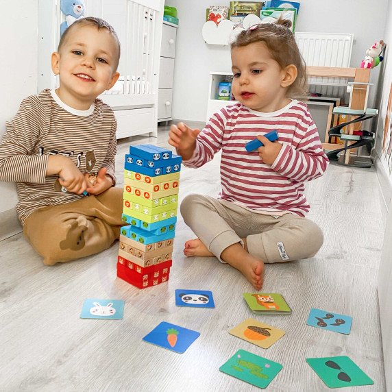 TOOKY TOY Gyvūnų Žaidimų Salė 82 vnt.