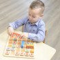 MASTERKIDZ Ankstyvasis mokymasis Programavimo Puzzle žaidimas Rask kelią į sūrį!