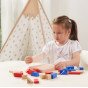 VIGA Mediniai statybiniai žaidimai 3D Montessori blokai