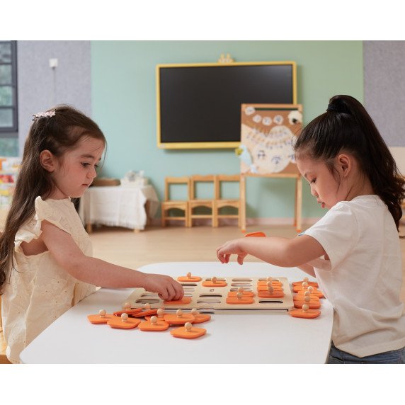 VIGA Atminties žaidimas Atspėk paveikslėlius 10 kortelių Montessori Didelės