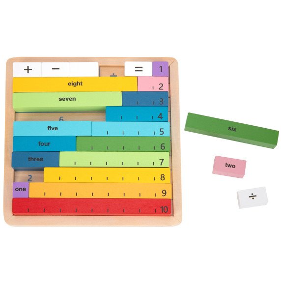 TOOKY TOY Medinis Skaičiuoklių lenta, skaičiavimo skaičiavimas