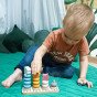 VIGA PolarB medinis edukacinis galvosūkis su Montesori gyvūnais
