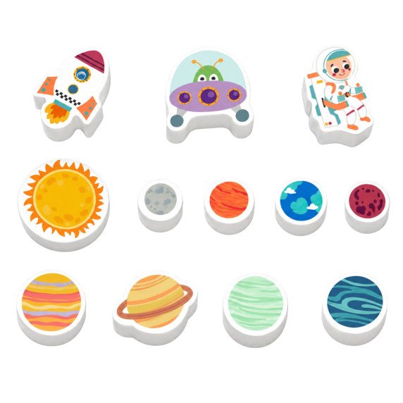 TOOKY TOY Saulės sistemos mokomasis stalas