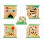 TOOKY TOY Edukacinis Kauliukų rūšiavimo labirintas Susipynęs 5-iš-1