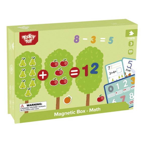 TOOKY TOY medinis magnetinis Montesori galvosūkis vaikams