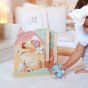 TOOKY TOY Lavinimo lenta su labirintu ir trasa iš medžio 2 į 1