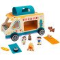TOOKY TOY Mediniai kempingavimo veikėjai