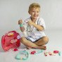 WOOPIE Mažojo gydytojo medicininis rinkinys Gydytojas krepšelyje + Priedai.