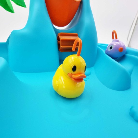 WOOPIE vandens staliukas 2 į 1 žūklės žaidimas Vandens krioklys 6 vnt.
