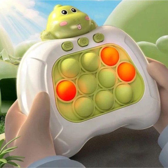 WOOPIE POP IT žaidimas Elektrinis Anti-Stress Arkadinis Žalias Dinozauras