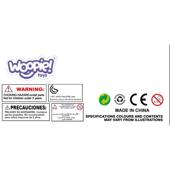 WOOPIE XXL greitas maisto iš cukraus rinkinys