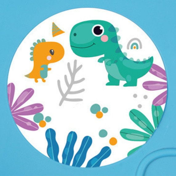WOOPIE Dinozaurų krepšinio komplektas Nešiojamas 2-in-1 Ringo Arkadinė Žaidimų Aparatūra