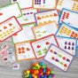 WOOPIE Montessori spalvų rūšiavimo ir skaičiavimo mokymo rinkinys, 2 vnt.