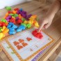 WOOPIE Montessori Spalvų Rūšiavimo Mokymasis Skaičiuojant Edukacinė Rinkinys 8 vnt.