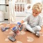 WOOPIE 3-in-1 Interaktyvus vertikalus siurblys vaikams su siurbimo funkcija