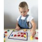 WOOPIE Montessori edukacinis rinkinys skaičiuoti mokymosi spalvų rūšiavimo jūroje ir žemėje 111 vnt.