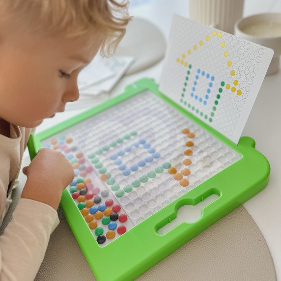 WOOPIE Magnetinė lenta vaikams Montessori MagPad Dinozauras
