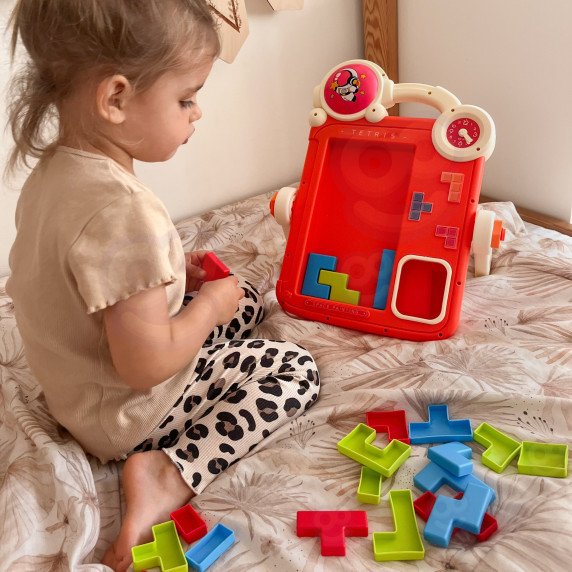 WOOPIE Dvigubai Pusiau Katinė Plokštelė Tetris Žaidimas 2 1 Oranžinė