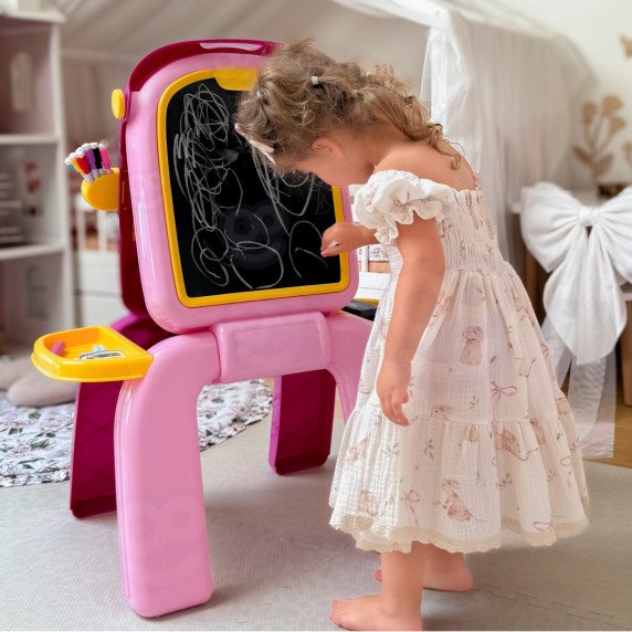 WOOPIE Dvigubaiškis tapybos stalas 2-in-1
