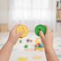WOOPIE Montessori formų rūšiavimo galvosūkis atitinka laimingus gyvūnus kiaušinius 6 vnt.