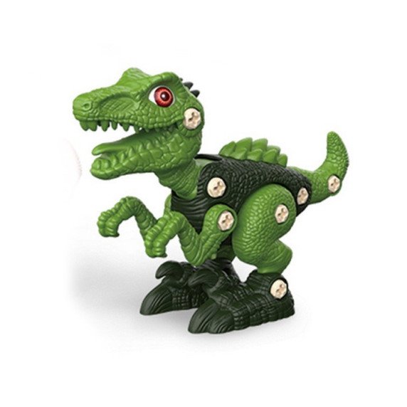 WOOPIE Įrašų su dinozaurais rinkinys 3 vnt. Konstrukcinis rinkinys Suurblys, Įtempimo grandiklis 89 vnt.