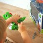 WOOPIE Dinozaurų surinkimo rinkinys su suktuvu + suktuvas