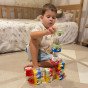 WOOPIE Marmuro trasa kamuoliui Rinkinys Trasa konstrukcijos Blokai 3D