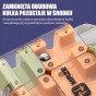 WOOPIE Galvosūkis Loginis Žaidimas 3D Labirintas su Žalios Konstrukcinės Kaulės.