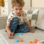 WOOPIE IQ Nešiojamas galvosūkis Tic Tac Toe Katės dėžėje