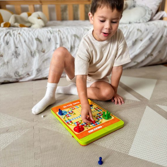 WOOPIE Magnetinis Labirintas 2 in 1 Ludo Žaidimas