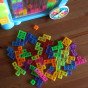 WOOPIE Mokomasis Žaidimas Tetris Spalvoti Blokai