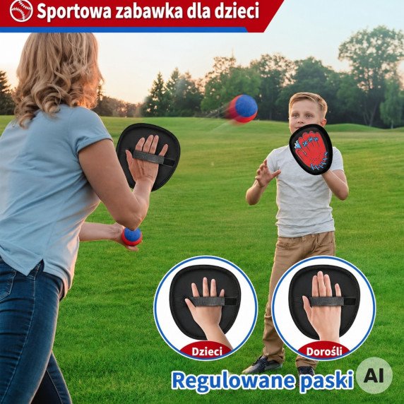 WOOPIE Įgūdžių žaidimas Pagauk kamuolį Patalūko vaikams Kamuolio gavėjas 5 vnt.