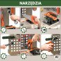 WOOPIE 4-in-1 Darbninko dirbtuvės mažyliams, baterija veikiamas gręžtuvas priedams 90 vnt.