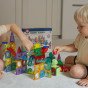 WOOPIE Magnetiniai statybiniai blokai 3D mokomas rinkinys kamuolių trasei 170 vnt.