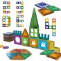 WOOPIE Magnetiniai statybiniai blokai 3D švietimo rinkinys pilis 30 vnt.