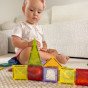 WOOPIE Magnetiniai Statybiniai Blokai 3D Edukacinis Rinkinys Pilis Transporto Priemonės 110 vnt.