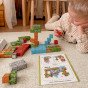 WOOPIE Magnetiniai Konstrukciniai Blokai Blokų Pasaulis 108 vnt.