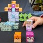 Woopie Magnetiniai Kubai 48 vnt. Montessori Edukacinis 3D Puzzle
