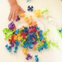 WOOPIE Siurbimo kupolo blokai Išprotėję gyvūnai 3D - Edukacinė konstrukcijų rinkinys