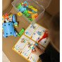 WOOPIE 6-in-1 STEM Transporto Konstruktorius su Kūno Dalimis