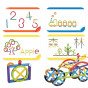 WOOPIE 3D Matematiniai Statybos Blokai Didelis Mokomasis Rinkinys 155 Dalys