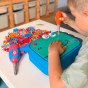 WOOPIE DIY rinkinys Dinozaurų blokai su varžtais