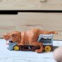 WOOPIE Dinosaur automobilis su leidikliu + automobilis 1 vnt.