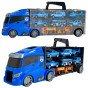WOOPIE sunkvežimio transporterio rinkinys 3in1 mėlynas policija