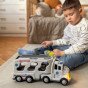 WOOPIE Kelioninis vilkikas su gaisrinės mašinyte, komplektas su 5 automobiliais - Greitasis gelbėjimo automobilis