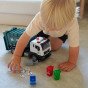 WOOPIE šiukšlių sunkvežimis Šiukšlių atskyrimas - 1:10 mastelis