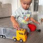 WOOPIE Transporto priemonė su sunkvežimiu 2 1 Dinozaurų rinkinys + modelis.
