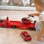 WOOPIE Transporto rinkinys — Pritūpę miniatiūriniai automobiliai Garlaiviai Sraigtasparniai Automobilis Su garso ir šviesos efektais