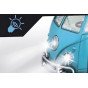 WOOPIE Klasikinis Bangų Autobusas su Šviesomis ir Garsu Modelis 1:14